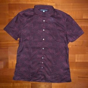 John Varvatos Collection Short Sleeve Button Up
